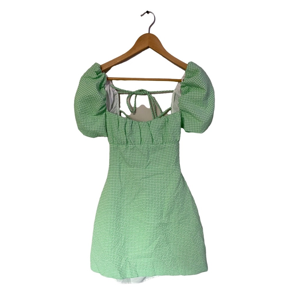 🏷️ NWT Zara Gingham Dress - Picture 3 of 6